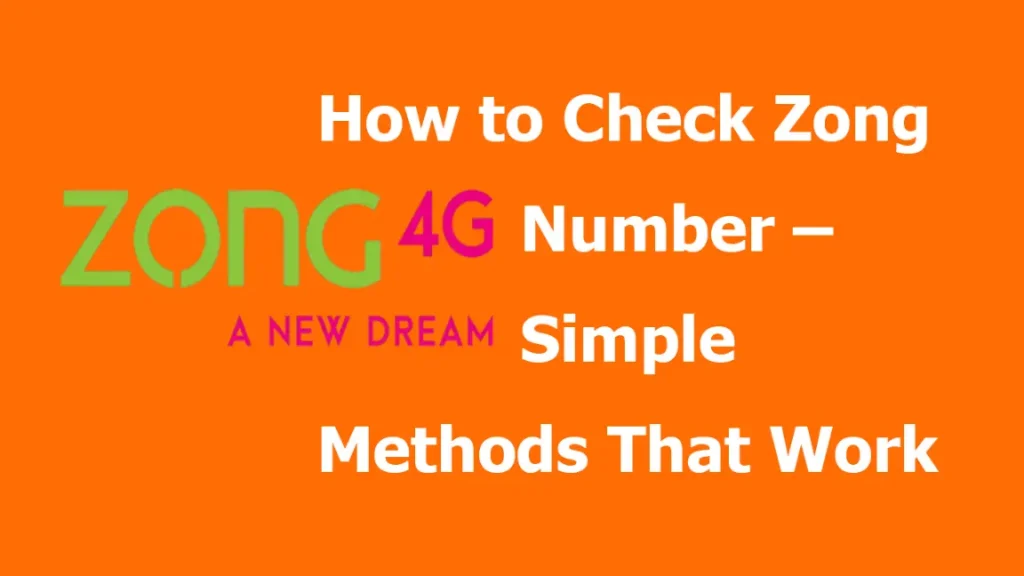How to Check Zong Number