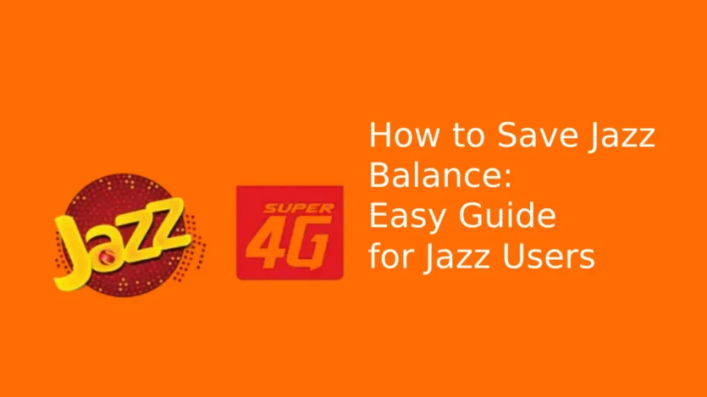 How to Save Jazz Balance