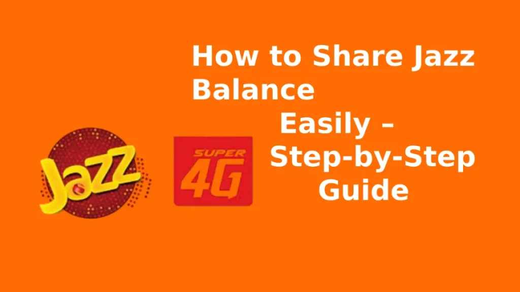 How to Share Jazz Balance
